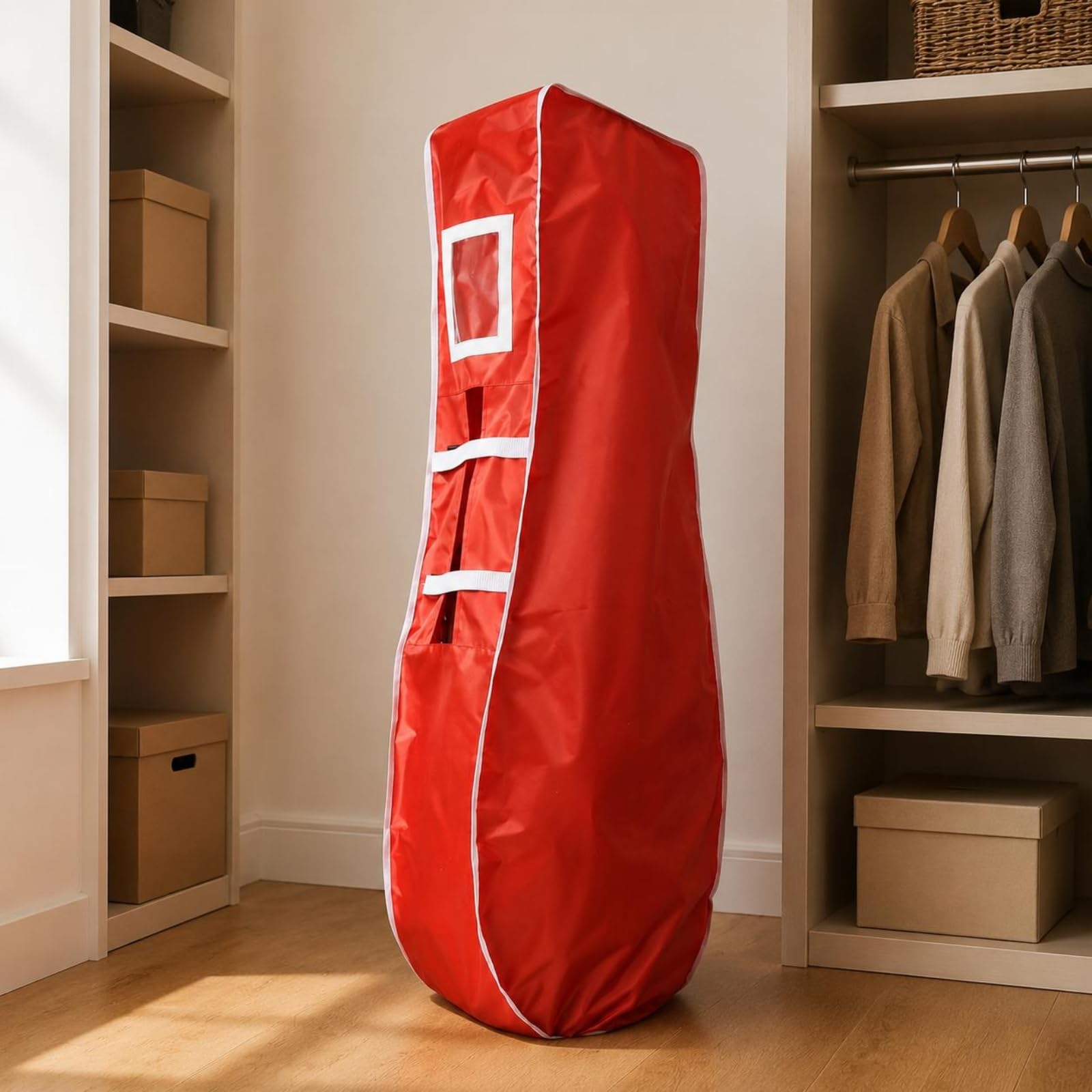 Copertura Borsa da Golf Custodia Protezione Sacca Accessorio Viaggio in Pvc Leggera Pieghevole Anti Pioggia Anti Graffi Adatta a Percorsi Verso il