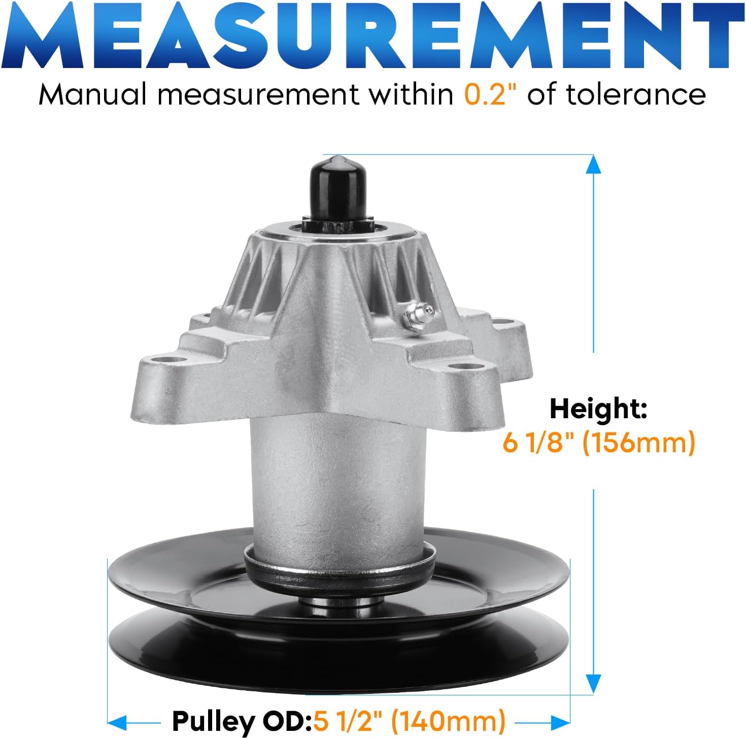 Aeagle 918-04474 Spindle Assembly for MTD Cub Cadet 618-04474 Toro 112-6083, Fit for LX425 LX426 LT3812 CTL38G LT542H LT3800 M135-38 38" Deck Replace 618-04474A