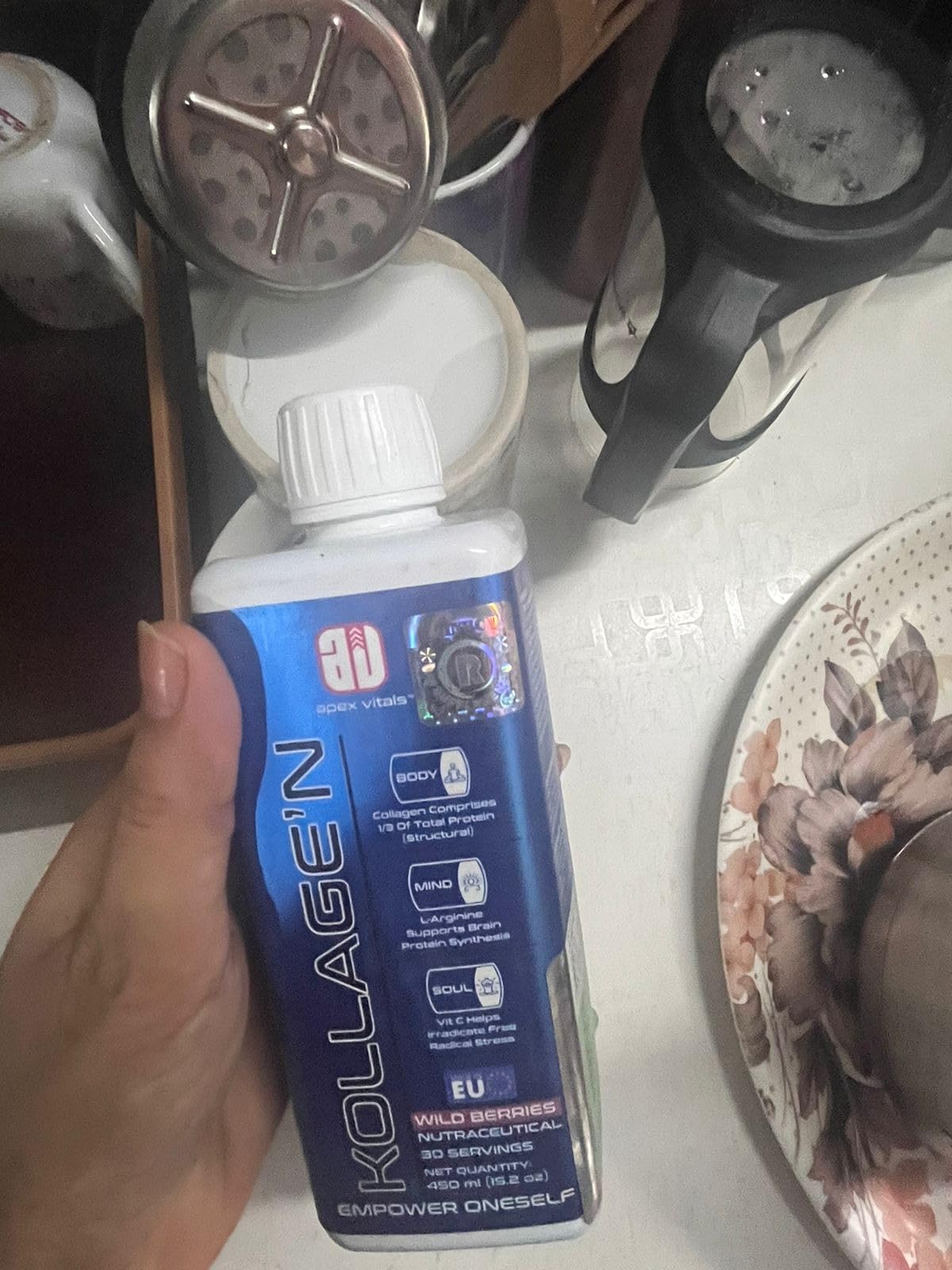 Apex Vitals KOLLAGEN Collagen Liquid 30 ser Made in Europe FDA