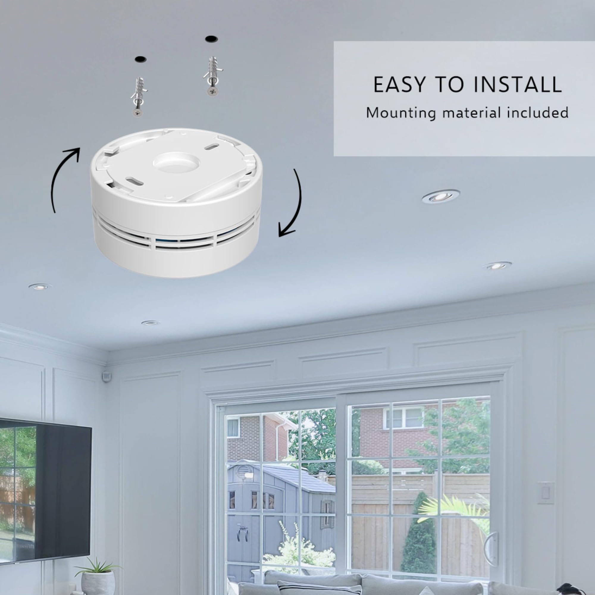 ELRO FS7810 2-Pack VDS Mini Detector de Humo con batería de 10 años