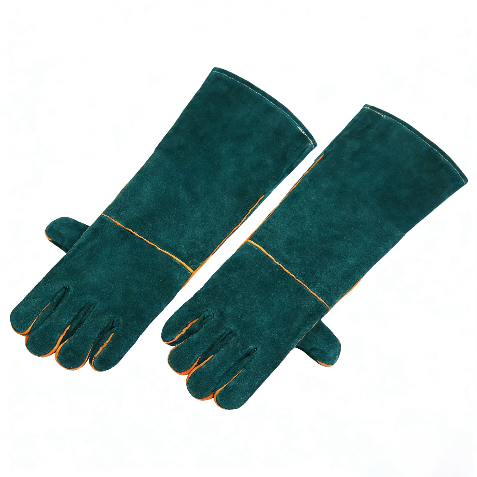 1 Par Guantes Antimordeduras Perros, 40 cm Guante Protectora Perro, Guantes Protección Contra Mordeduras, Guante para Manipulación de Animales, baño, gatos, pájaros