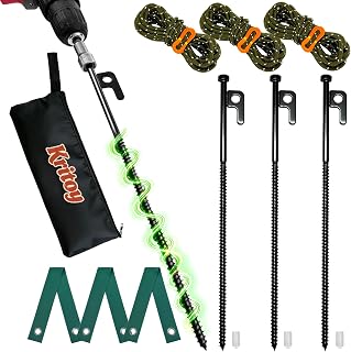 3 Pcs 12" Heavy Duty Steel Tree Stake and Supports Kits for Leaning Trees