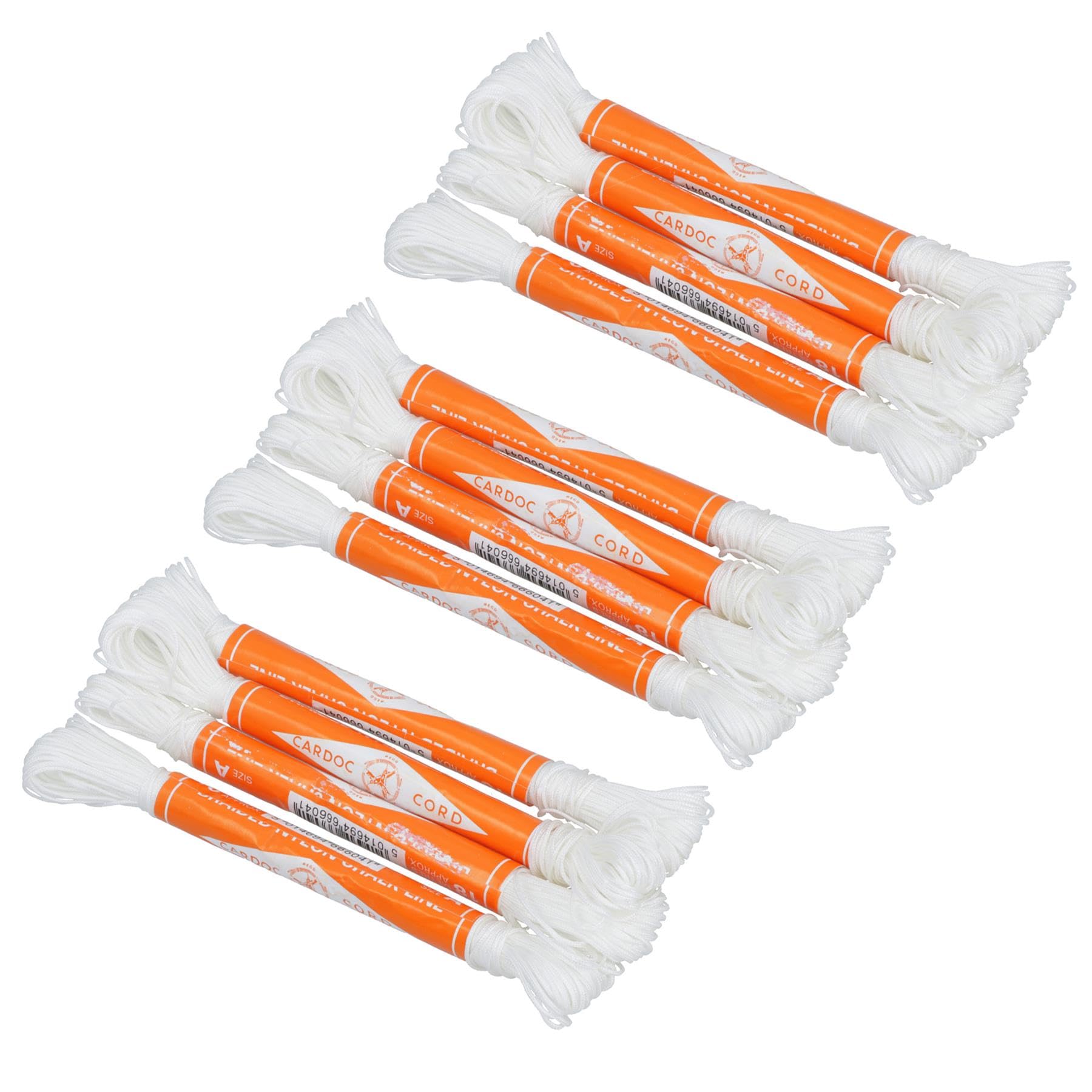 Cardoc Cord Braided Nylon Chalk Brick Line Size A 18m Building (12 Pack) TE239