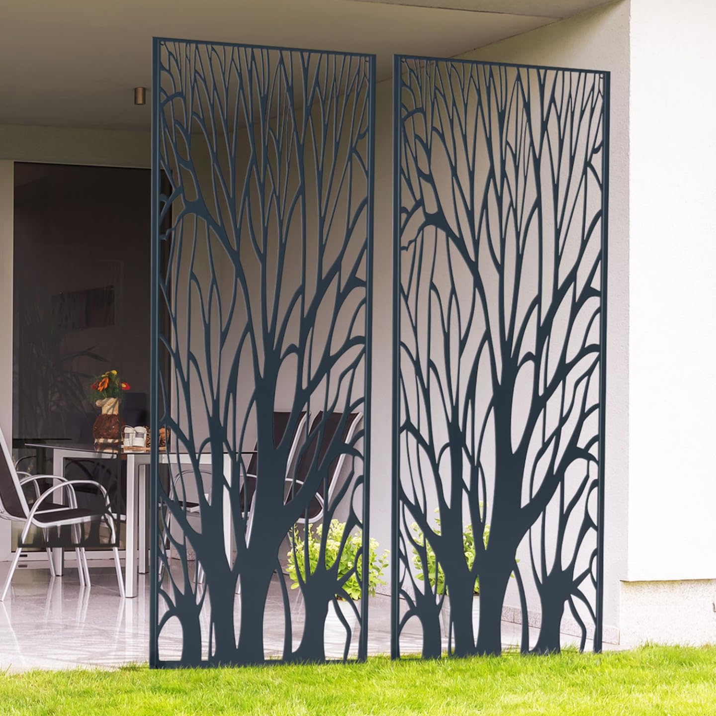 IDMarket - Dekorative Universalplatte 150 x 50 cm ERA grau