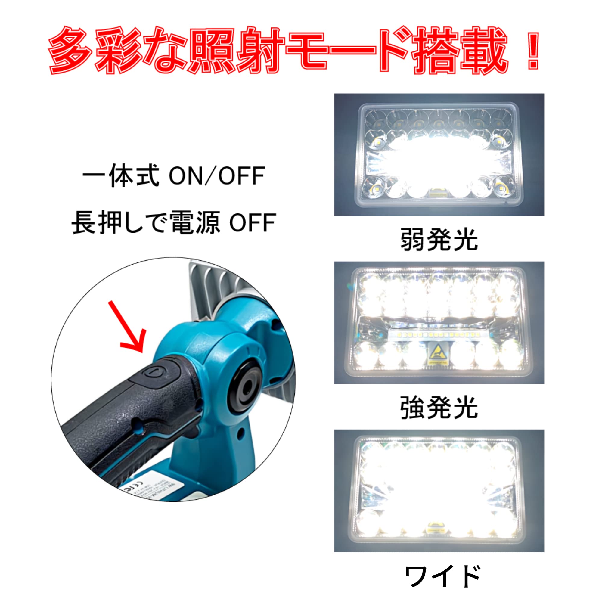 makita マキタ 広角144W