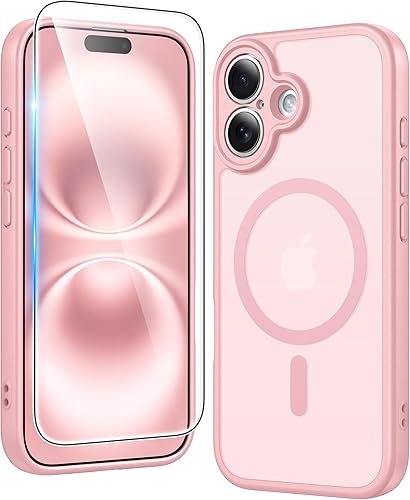 Miniatura 460 de Fntcase Funda para iPhone 15 Plus y 14 Plus de 6.7 pulgadas, magnética, a prueba de golpes de grado militar, antiamarilleo, delgada, protectora