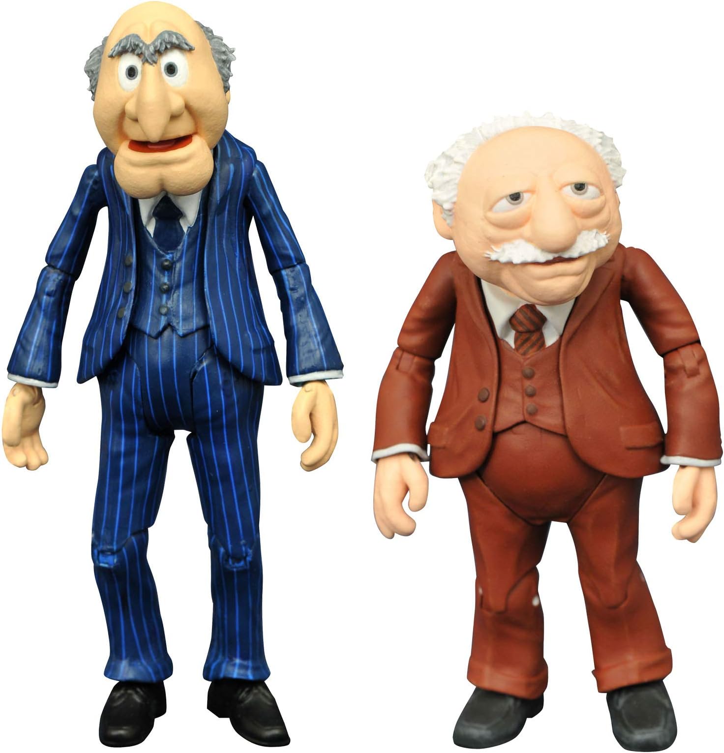 The Muppets Best of Series 2: Statler & Waldorf Action Figure Two-Pack, Multicolor