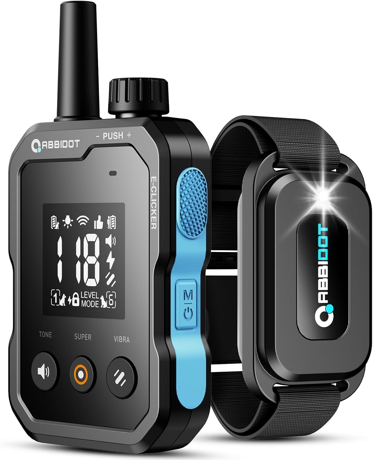 ABBIDOT AB-T70 Dog Training Collar Remote and Receiver