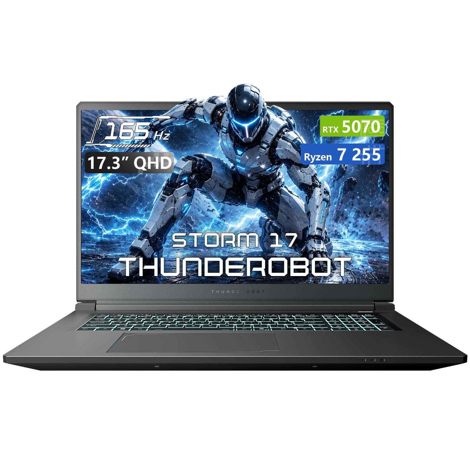 Storm 17.3" RTX 5070 Ryzen 7-255 32GB DDR5 1TB Gaming Laptop