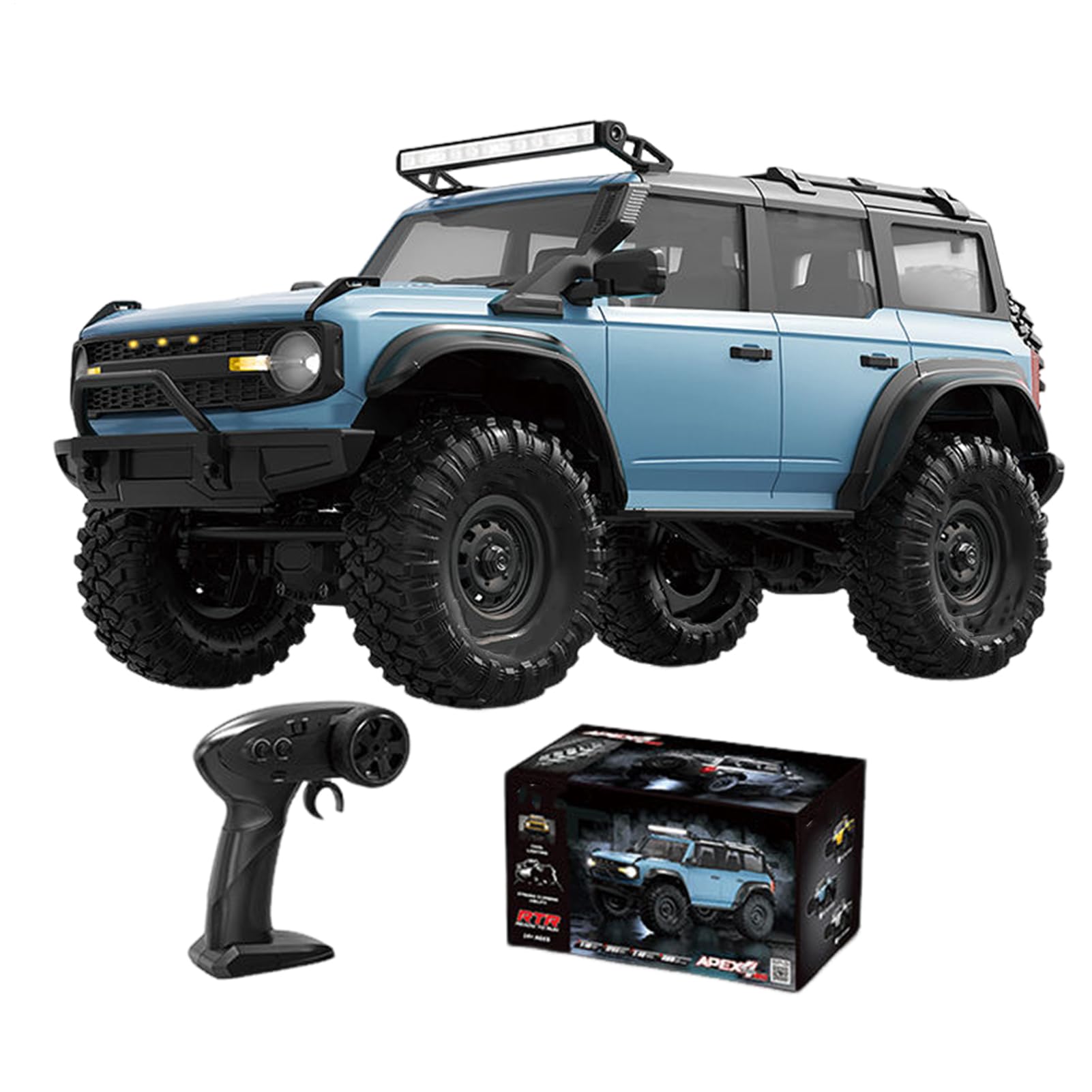 Veicolo Fuoristrada Giocattolo Camion LED | Veicolo Fuoristrada Radiocomandato 1 16 Per Bambini, Ragazzi, Ragazze, Adulti, All'aperto, Feste, Compleanni,