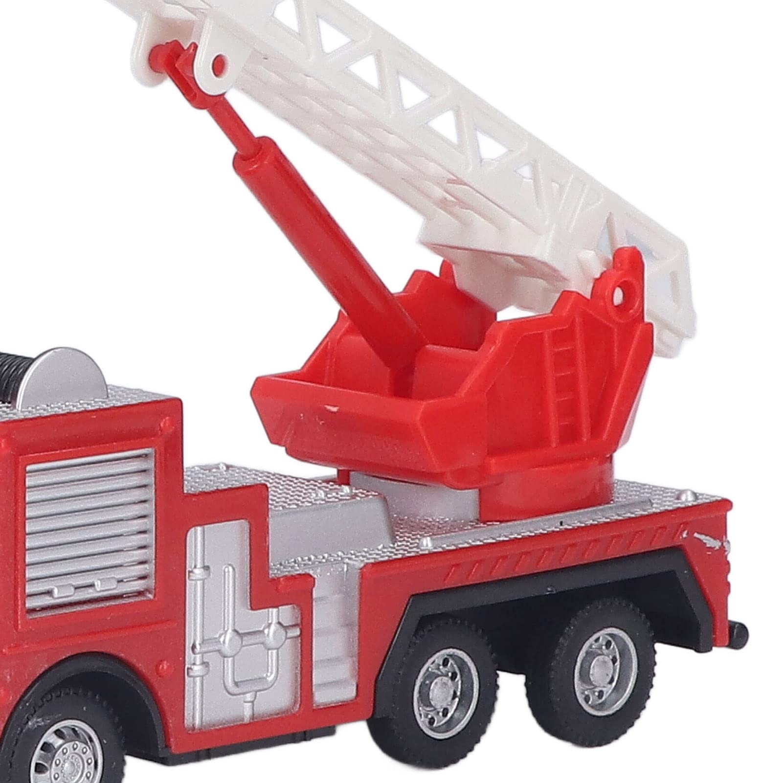 Set di Giocattoli per Camion dei Pompieri, Veicoli Colorati per Vigili del Fuoco, Coltiva la Consapevolezza della Sicurezza per i Bambini, Lega e Plastica Antiruggine, Perfetto per la Casa e