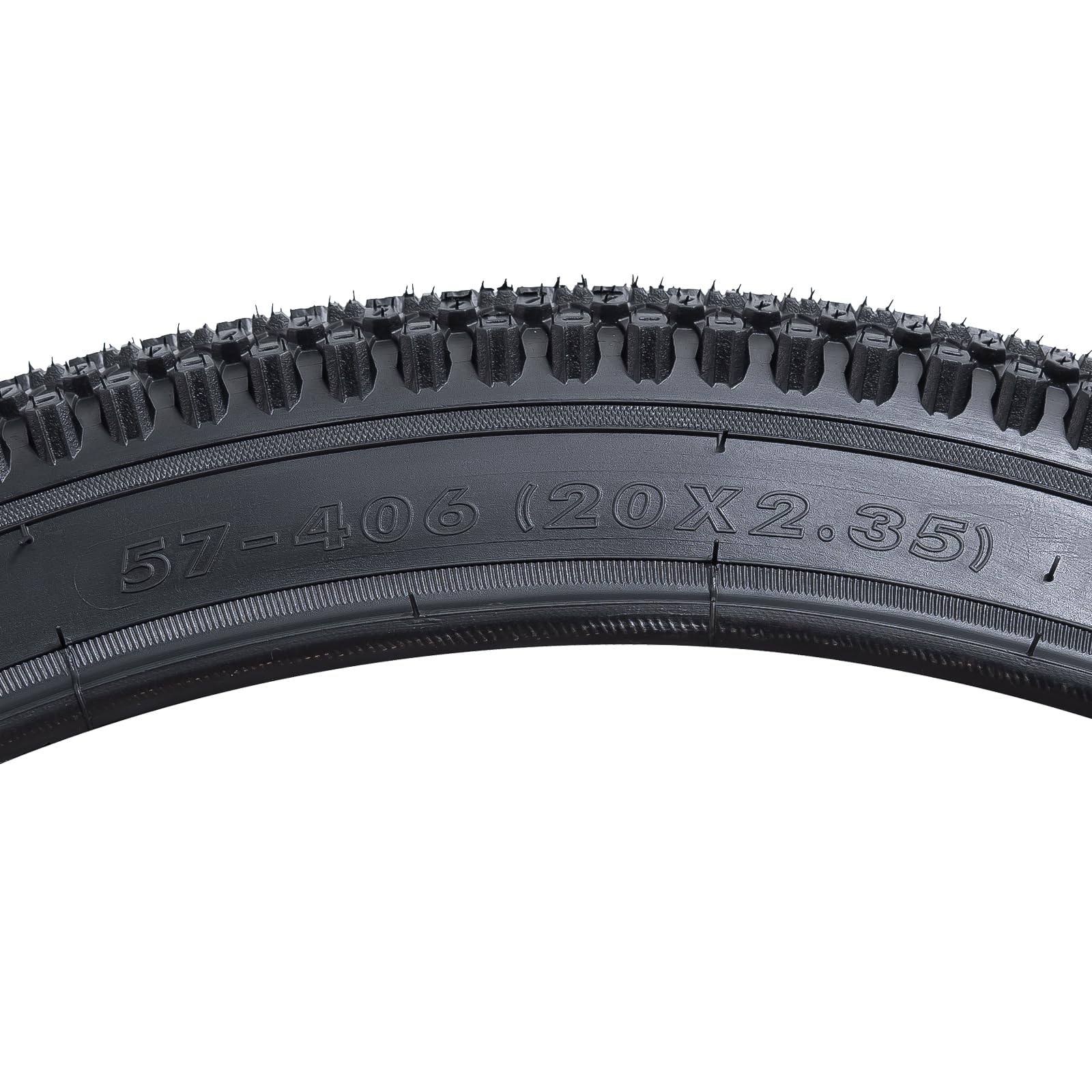 YunSCM 2PCS Faltbarer 20 Zoll Reifen 20x2.35/57-406 Fahrradreifen Kompatibel 20 x 2.30 20 x 2.35 20 x 2.40 Rennräder/Gravel/Mountainbike Reifen