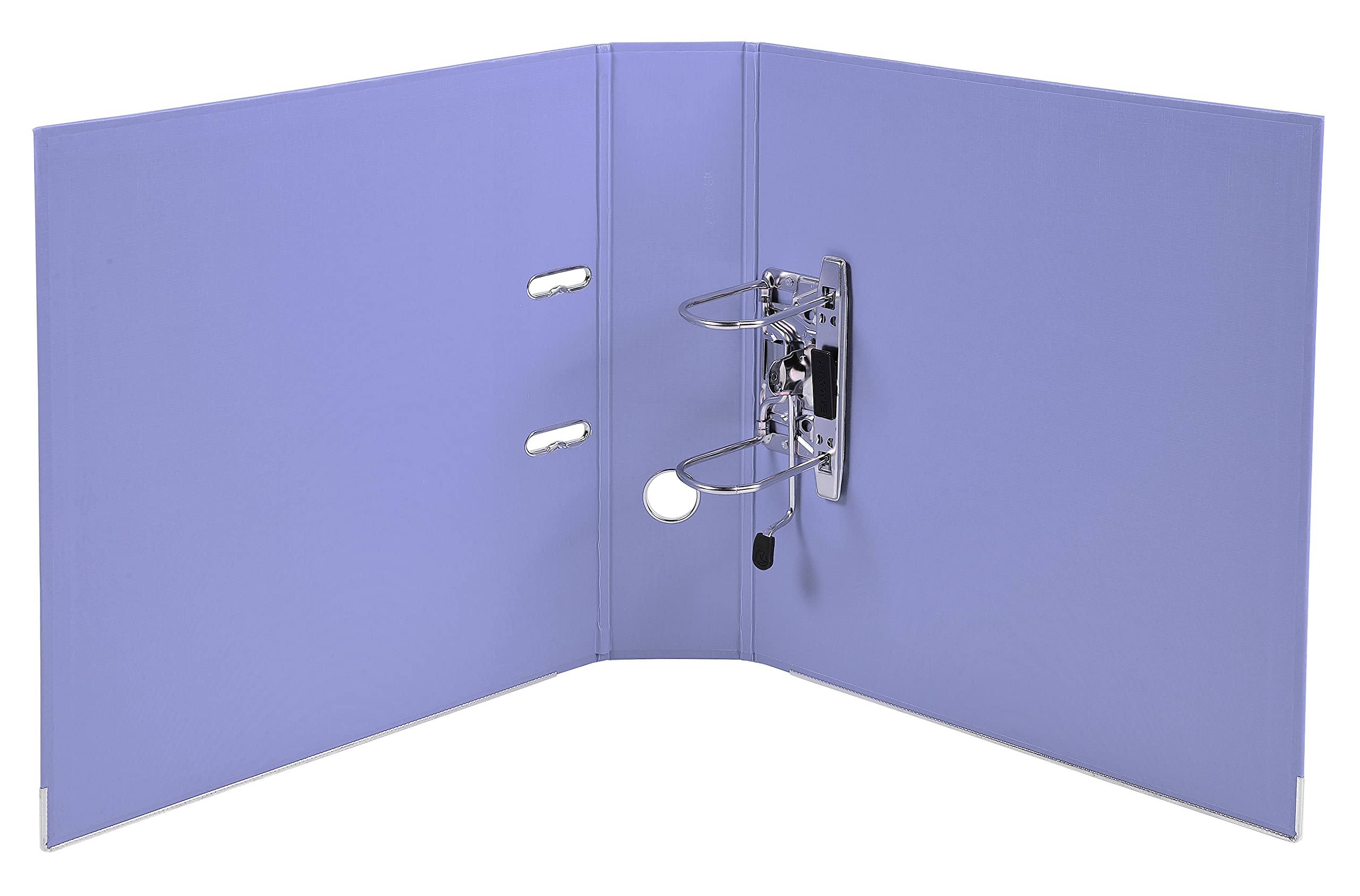 Exacompta 53307E 10er Pack Premium Kunststoff-Ordner Prem´Touch. 8 cm breit DIN A4 MAXI Ringordner Aktenordner Briefordner Büroordner Plastikordner Schlitzordner flieder
