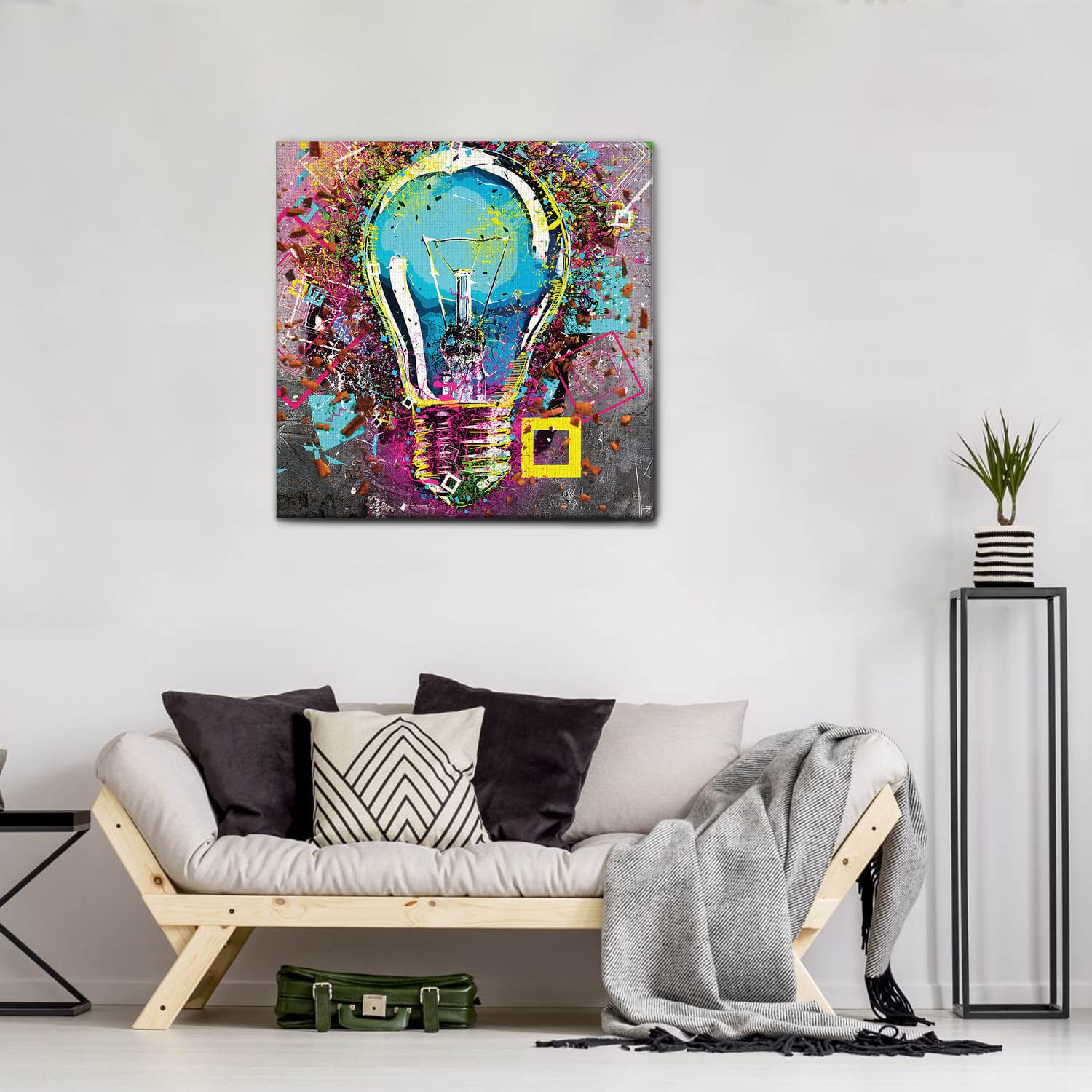 Giallobus - Cuadro - Vassily Kandinsky - Improvisación Klamm - Lienzo