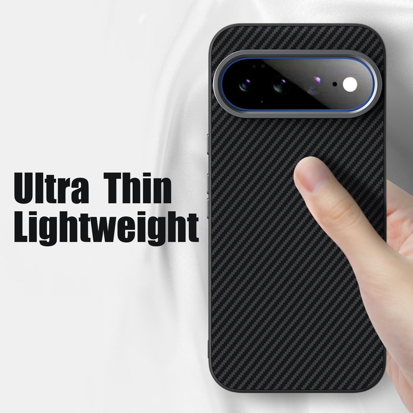 Magnetica Custodia per Google Pixel 11ProXL/11 Pro/11, Opaca Blocco Colore