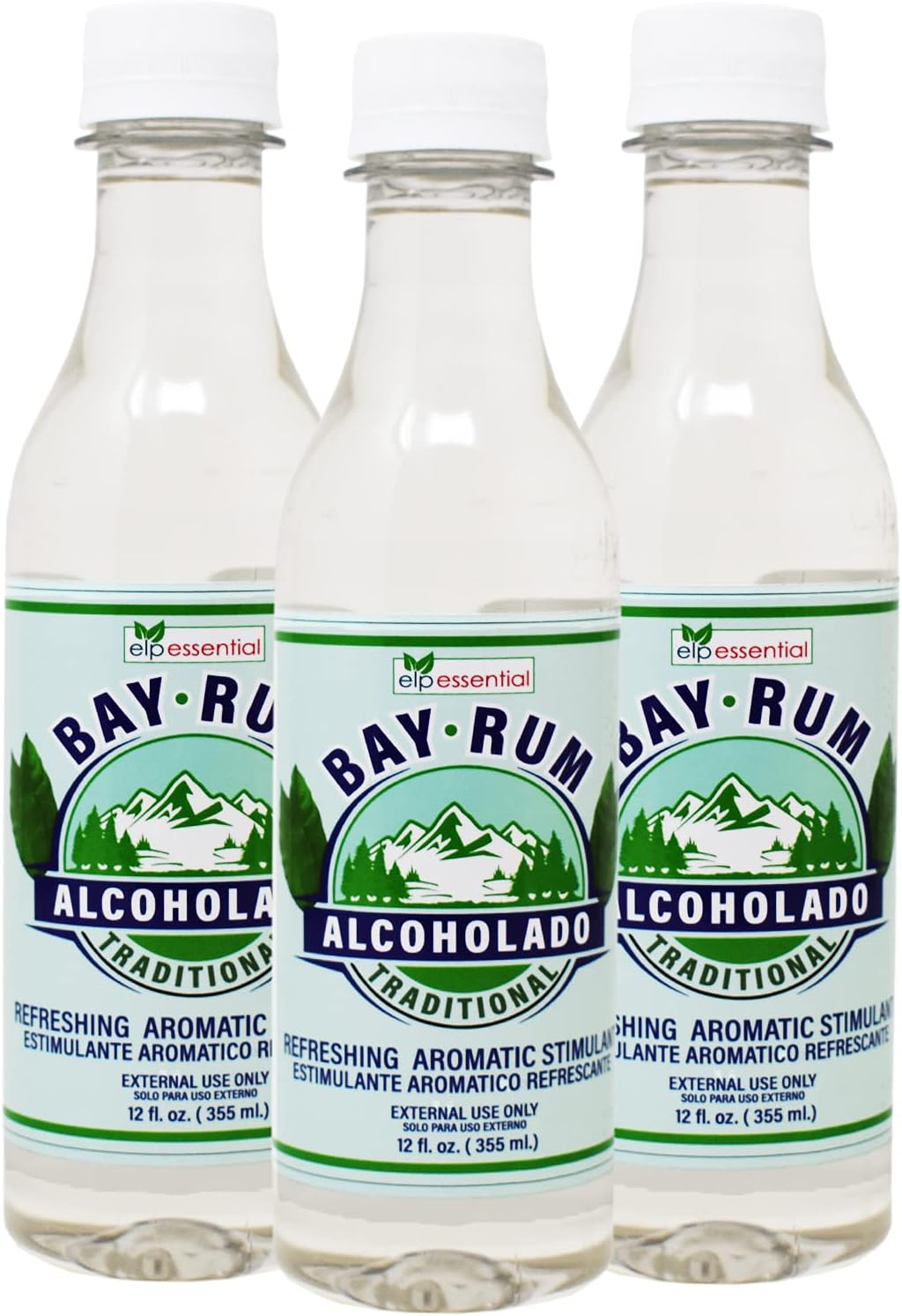 Bay Rum Alcoholado, Refreshing Aromatic Stimulant 12oz 3