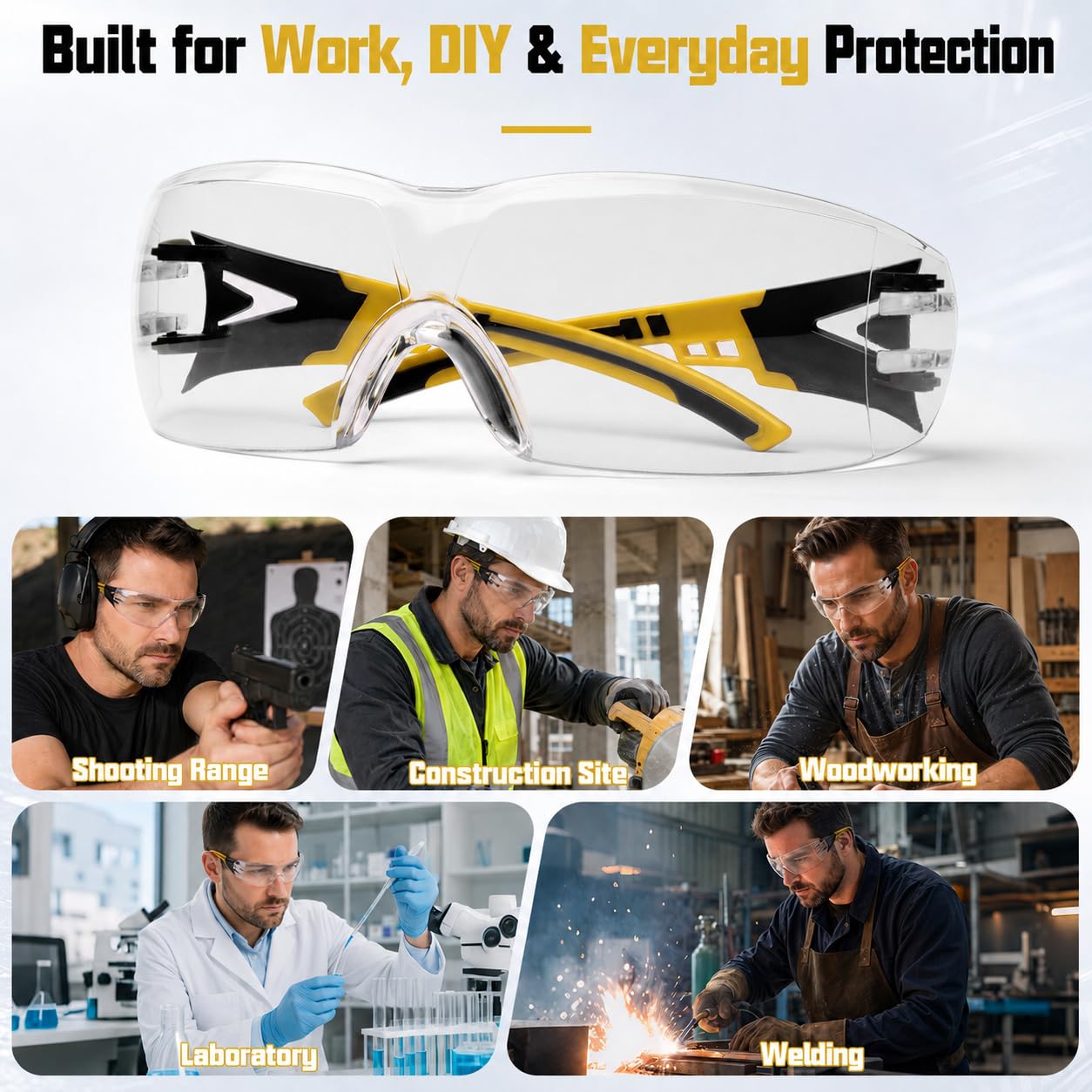 Bulk Safety Glasses - UV Protection -7