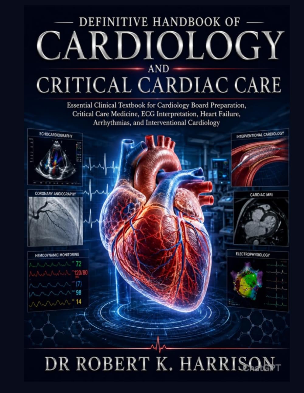 Definitive Handbook of Cardiology and Critical Cardiac Care: Essential Clinical Textbook for Cardiology Board Preparation, Critical Care Medicine, ECG ... Arrhythmias, and Interventional Cardiology