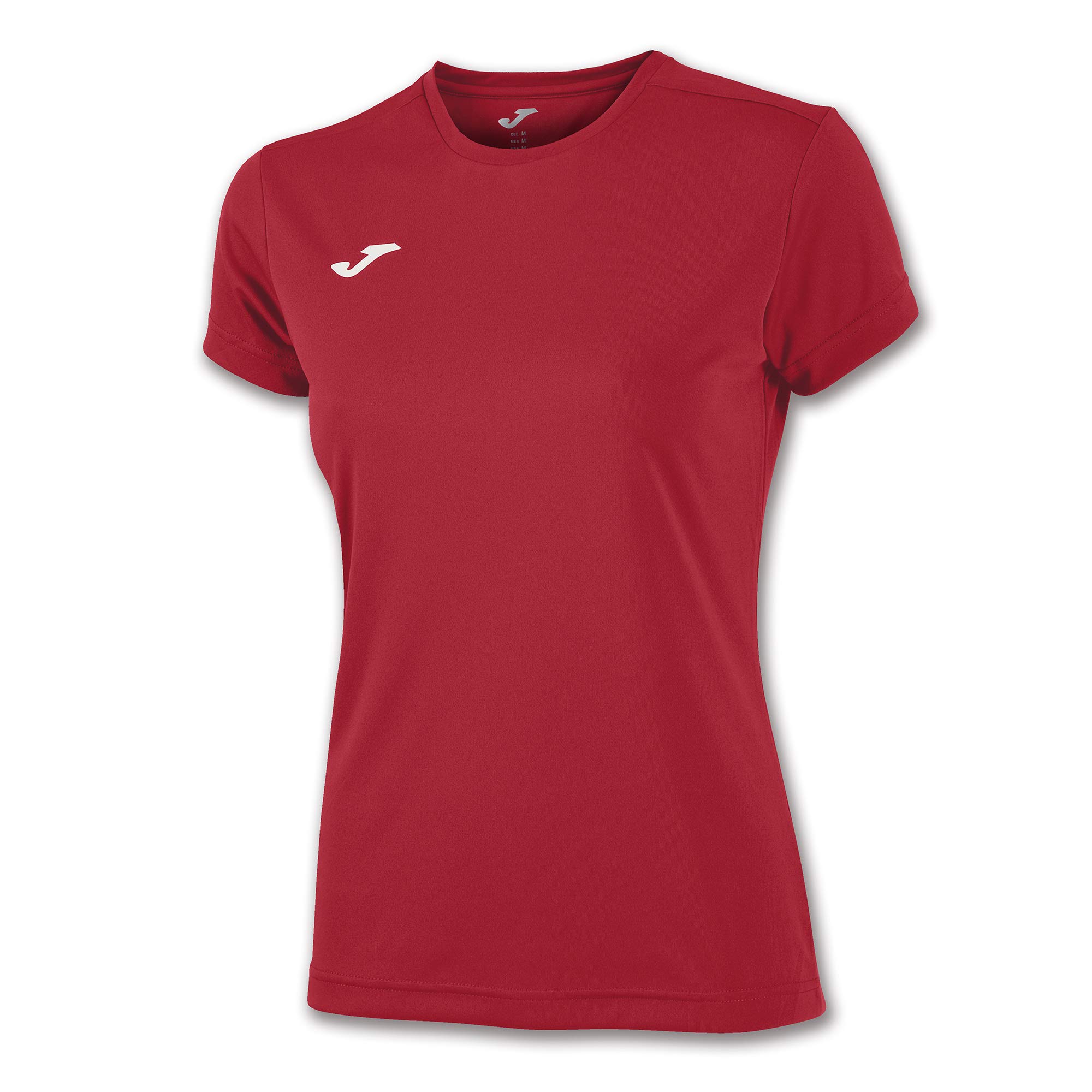 Joma Combi Woman M/C Camiseta Deportiva para Mujer de Manga Corta y Cuello Redondo