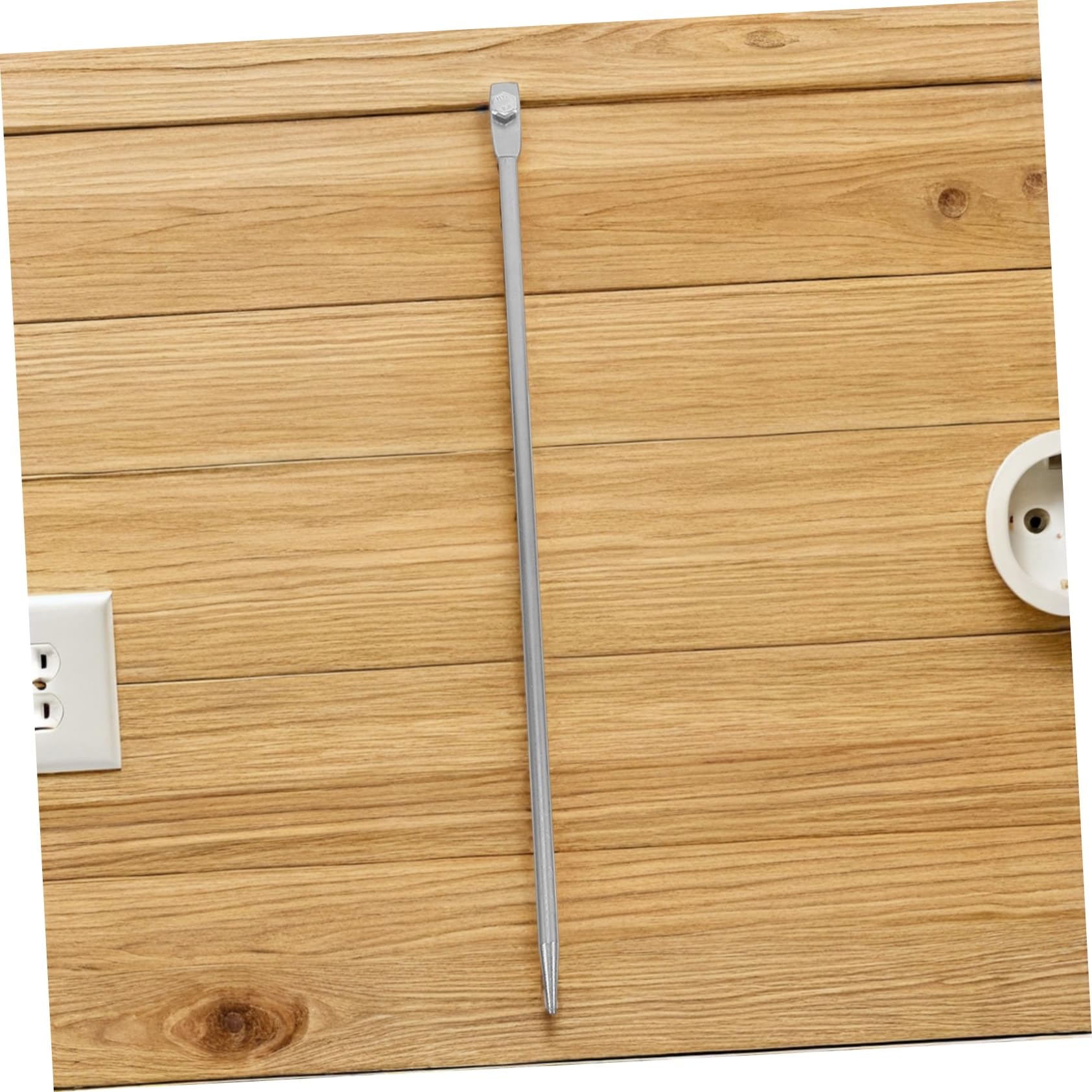UKCOCO 2 Piezas Varillas Galvanizadas para Eléctricas y Generadores Resistentes y Adaptables para Uso Exterior Sistemas Eléctricos Instalación Fácil Todo Tipo de