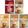 NESCAFÉ Latte Variety Pack Instant Coffee Sachets x7 (Pack of 5, Total 35 Sachets) – KitKat, Vanilla Latte, Caramel Latte, Toffee Nut Latte, Vanilla Cookie Dough
