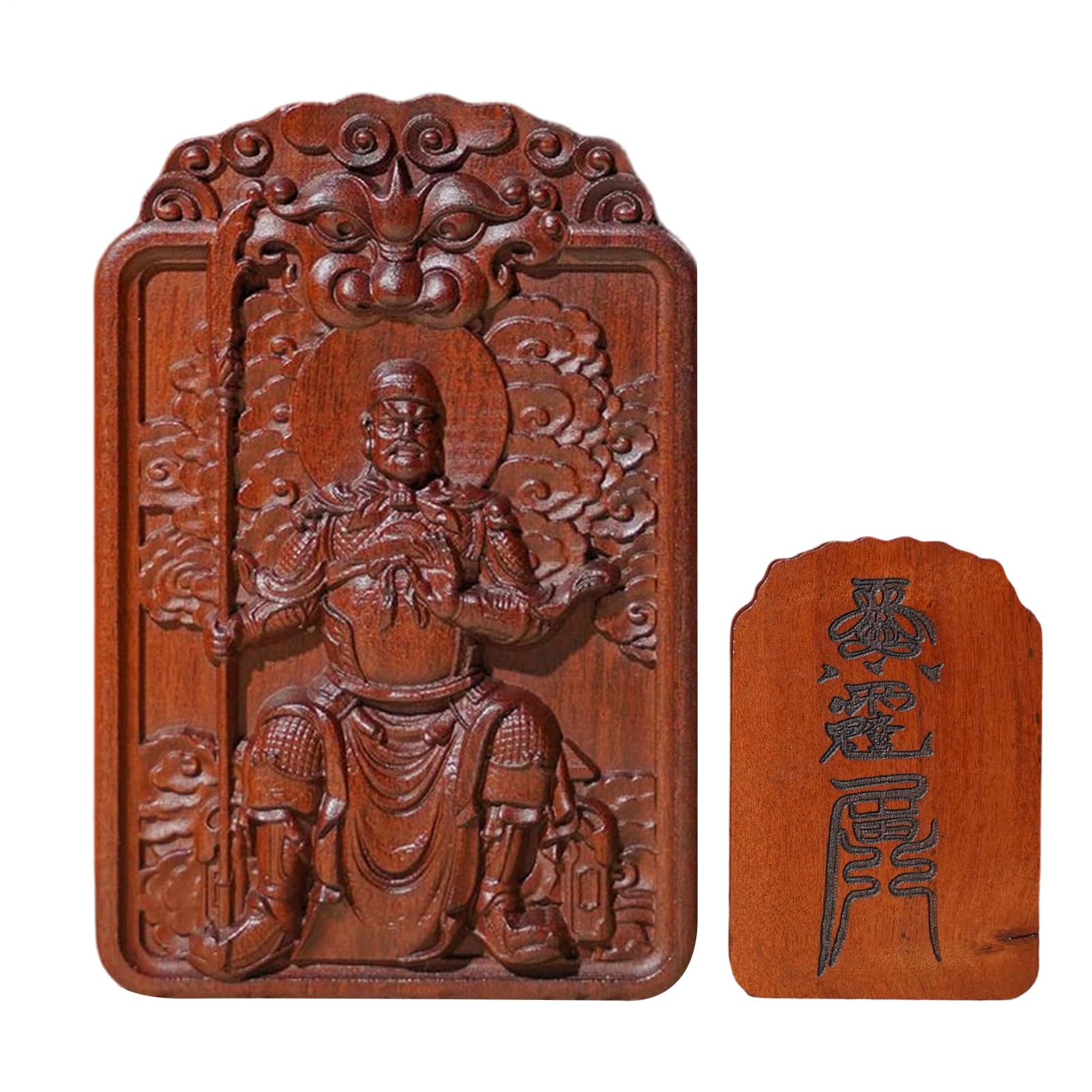 Carte Tai Sui pour l'année du cheval | Ornement chinois de bénédiction 10x15 cm