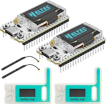 ヒロバト LILYGO LoRa32 433Mhz ESP32 Development Board OLED 0.96 Inch SD