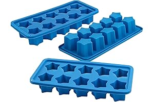 Innovative Star Ice Cube Tray for Refreshing Beverages and Creative Culinary Delights