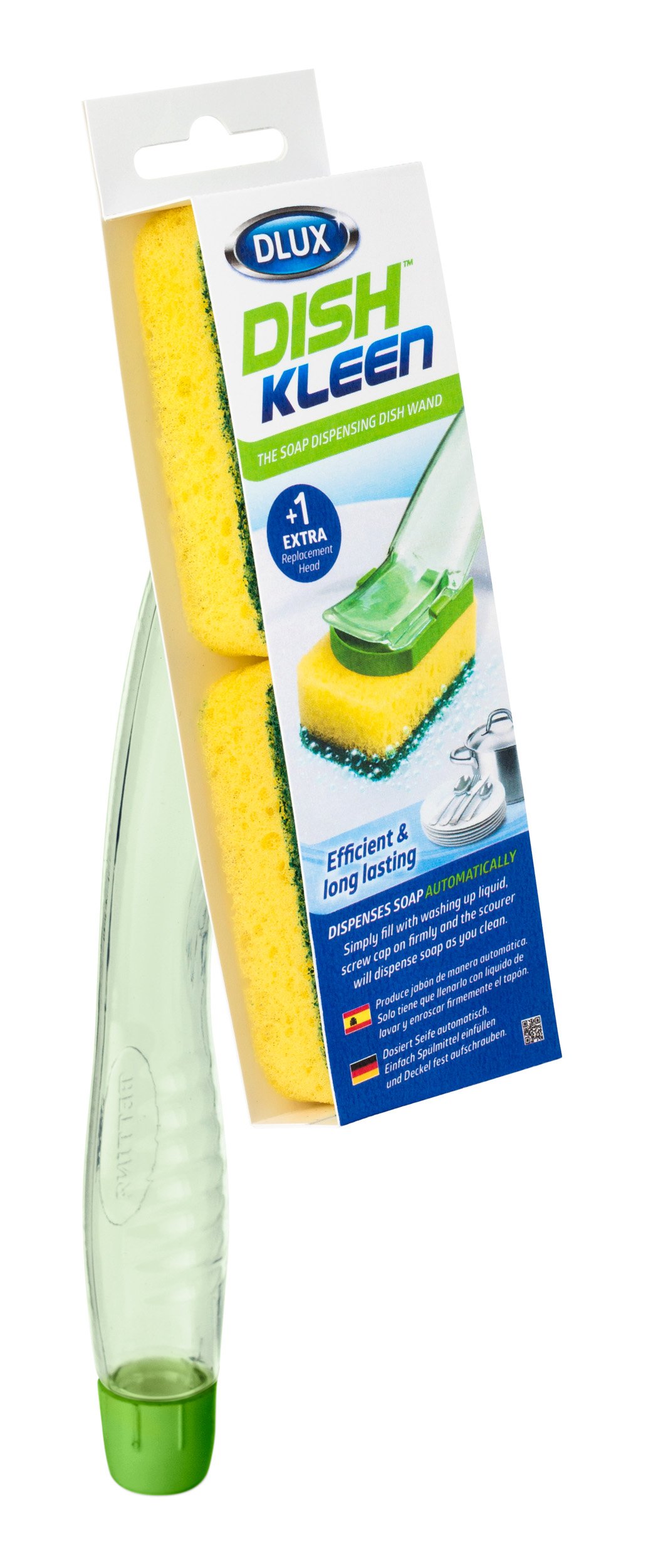 Dlux Green Soap Dispensing Scourer