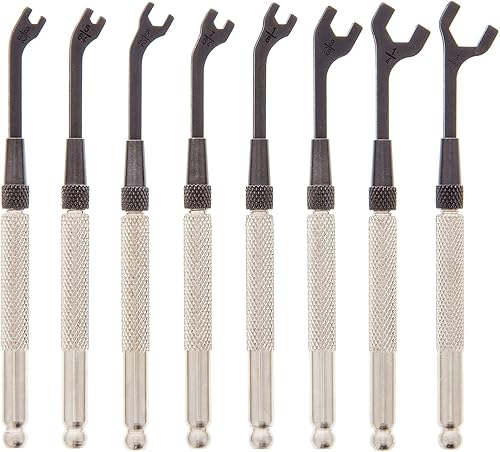 Moody Tools - Juego de llaves inglesas, extremo abierto 8 PC - 58-0151