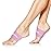 Copper Compression Copper Arch Support - 2 Pain Relief Foot Care Brace Sleeves for Plantar Fasciitis, Heel Spurs - Wide Narrow Feet - Flat & Fallen Arches, High Arch - One Size - 1 Pair - Pink