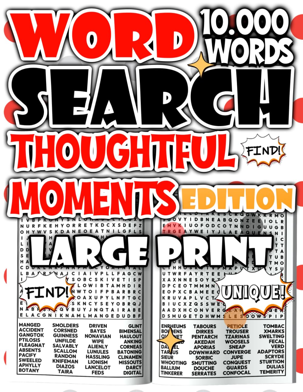 Word Search Thoughtful Moments Edition – 10,000 Reflective Puzzles