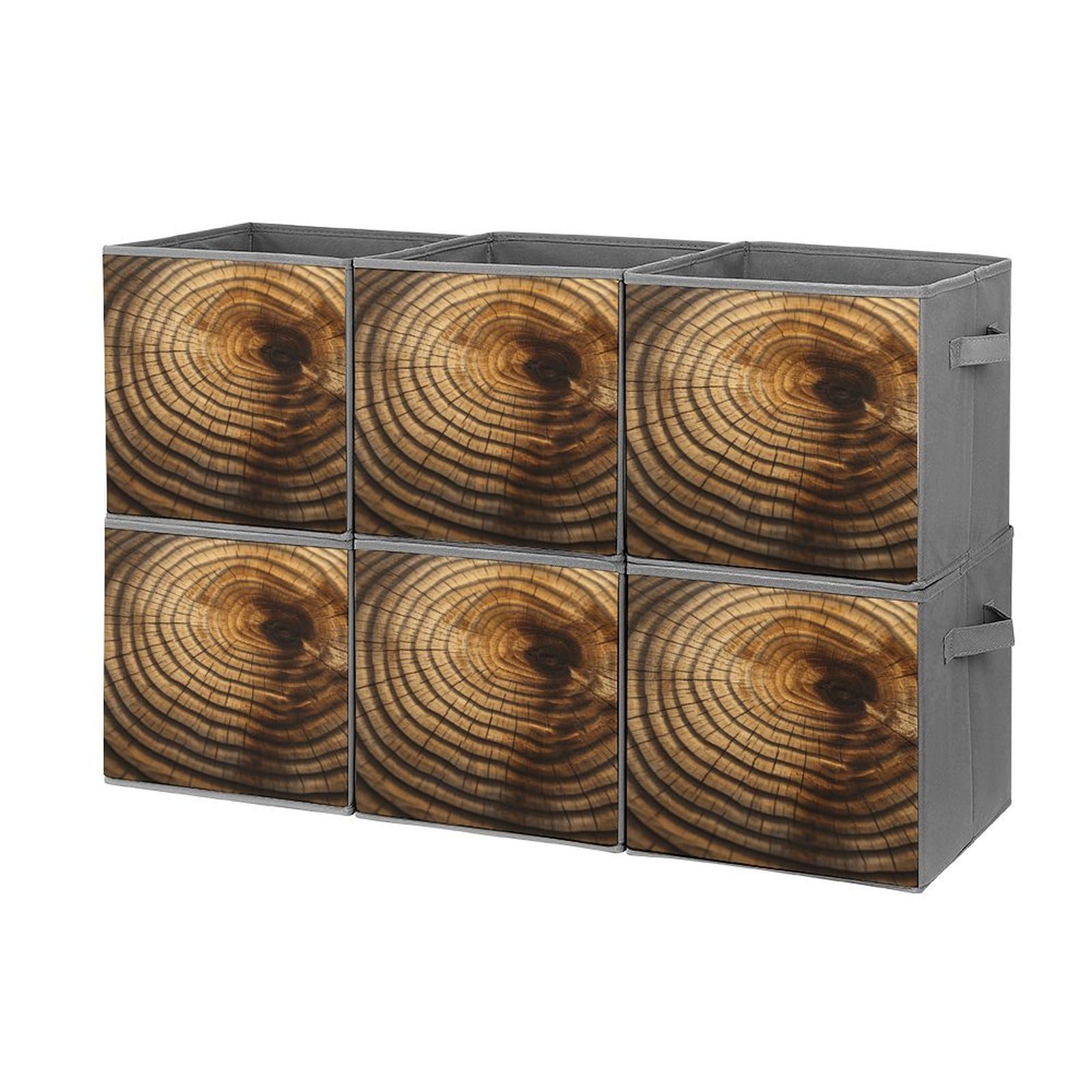 Boîtes de rangement pliables pour étagères et dressing de chambre