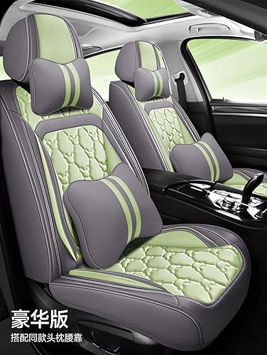 Miniatura 4 de XLBOND Four Seasons - Funda universal para asiento de automóvil, de piel sintética, compatible con Mazda, todos los modelos Mazda 3, Axela 2, 5, 6,