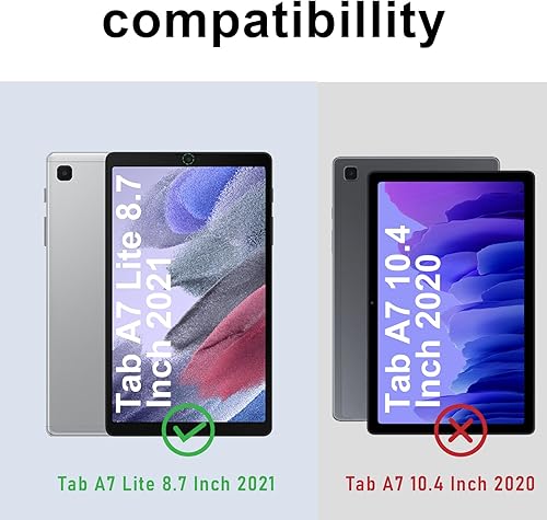 Miniatura 10 de Funda para Samsung Galaxy Tab A8 10.5 2022 Funda protectora de TPU resistente para tablet A8 5G (SM-X200SM-X205SM-X207) con soporte, soporte para