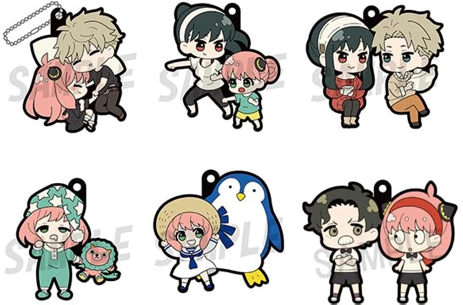 Spyã—Family Rubber Mascot Blind Box By Megahouse