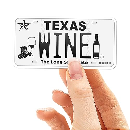 Miniatura 2 de Texas License Plate Stickers - 15 TX City Options - Texas Bumper Sticker for Car - Houston Austin Dallas San Antonio Decals for Hydroflask (Buda)