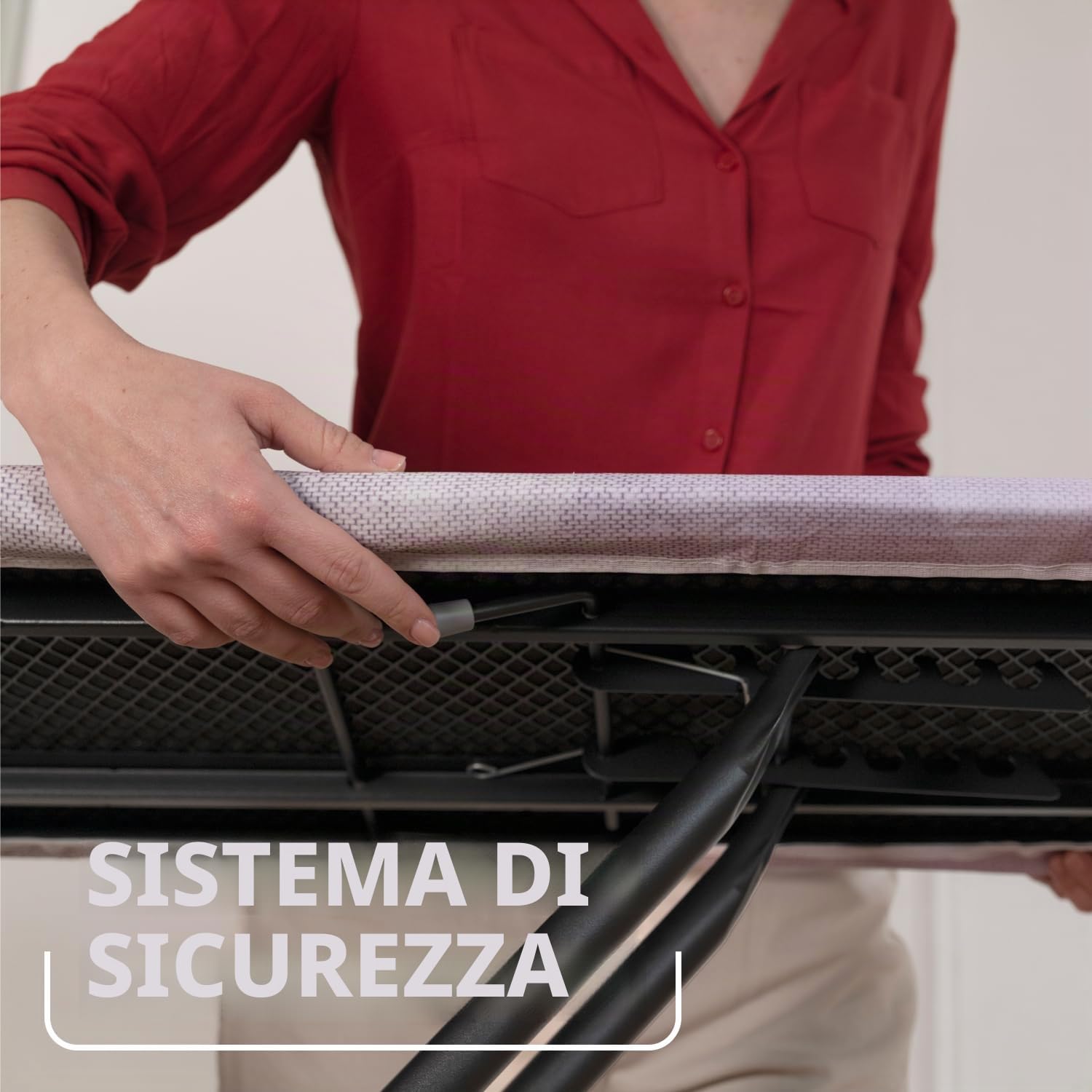 Tavola da stiro Vileda Diamond | più lunga e nuova, extra stabile, altezza regolabile fino a 97 cm