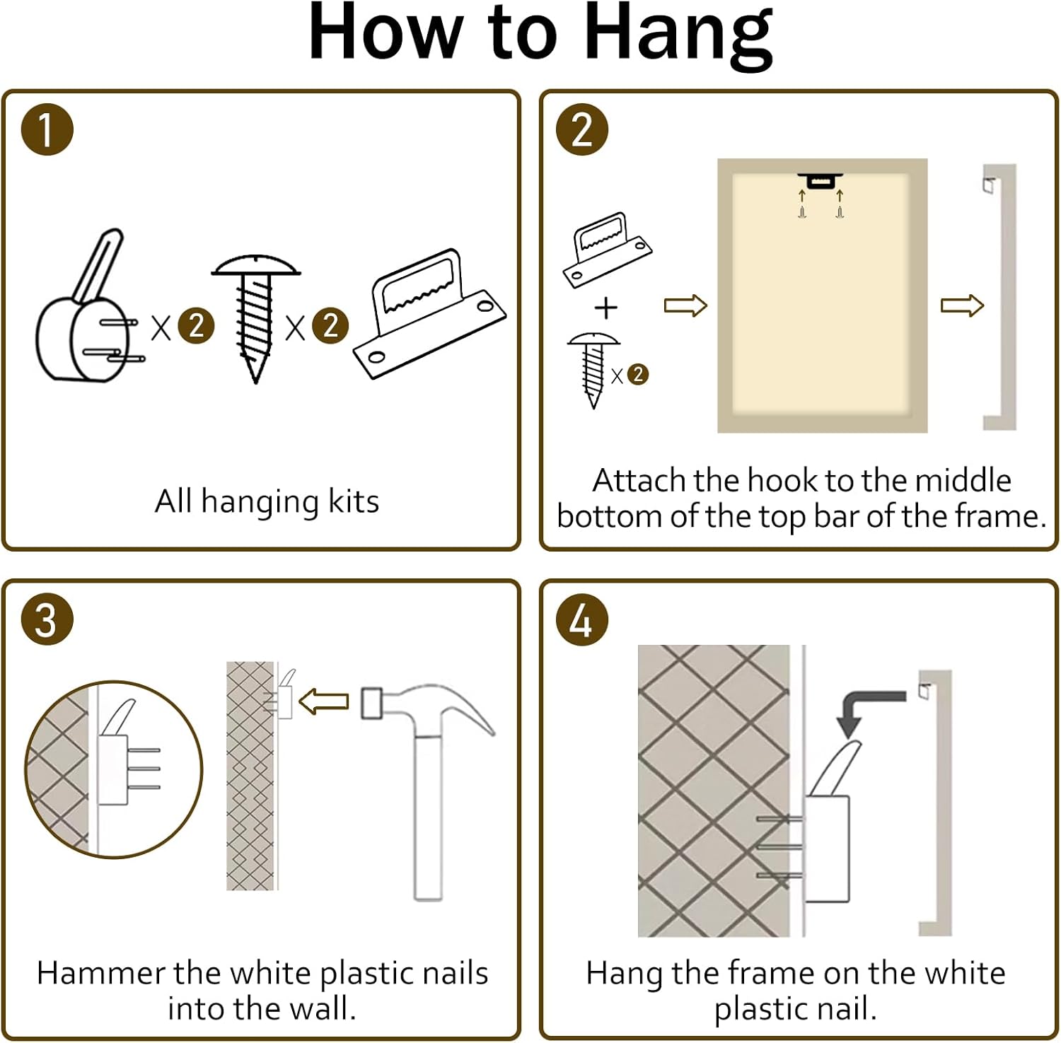 Custom Canvas Prints with Your Photos - Personalized Pictures Print, Customized Photo Gifts, Wall Art Poster Canvas Printing for Wedding, Family, Baby, Pets, Home Office Decor, Wrapped Frame 8x12 - Image 7