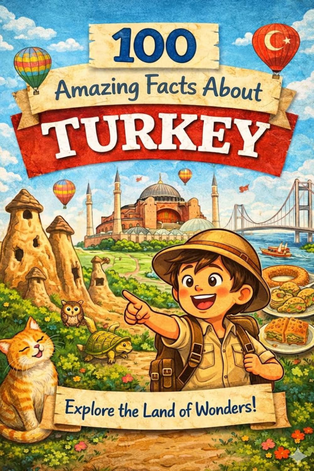 100 Amazing Facts About Turkey: Mind-Blowing Fun Facts About Turkey, Interesting Facts About Turkey for Smart Kids, Everything Young Children's Should ... Young Fans, fun facts about Turkey for kids.