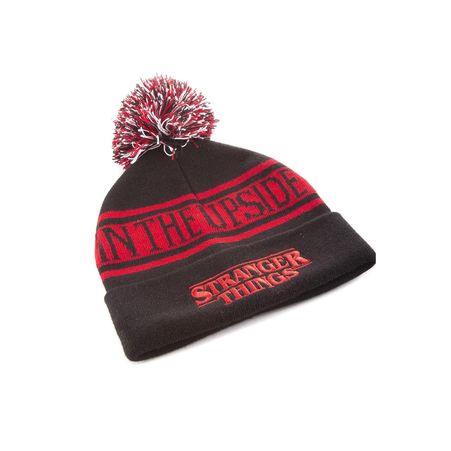 Stranger Things Beanie Upside Down Black