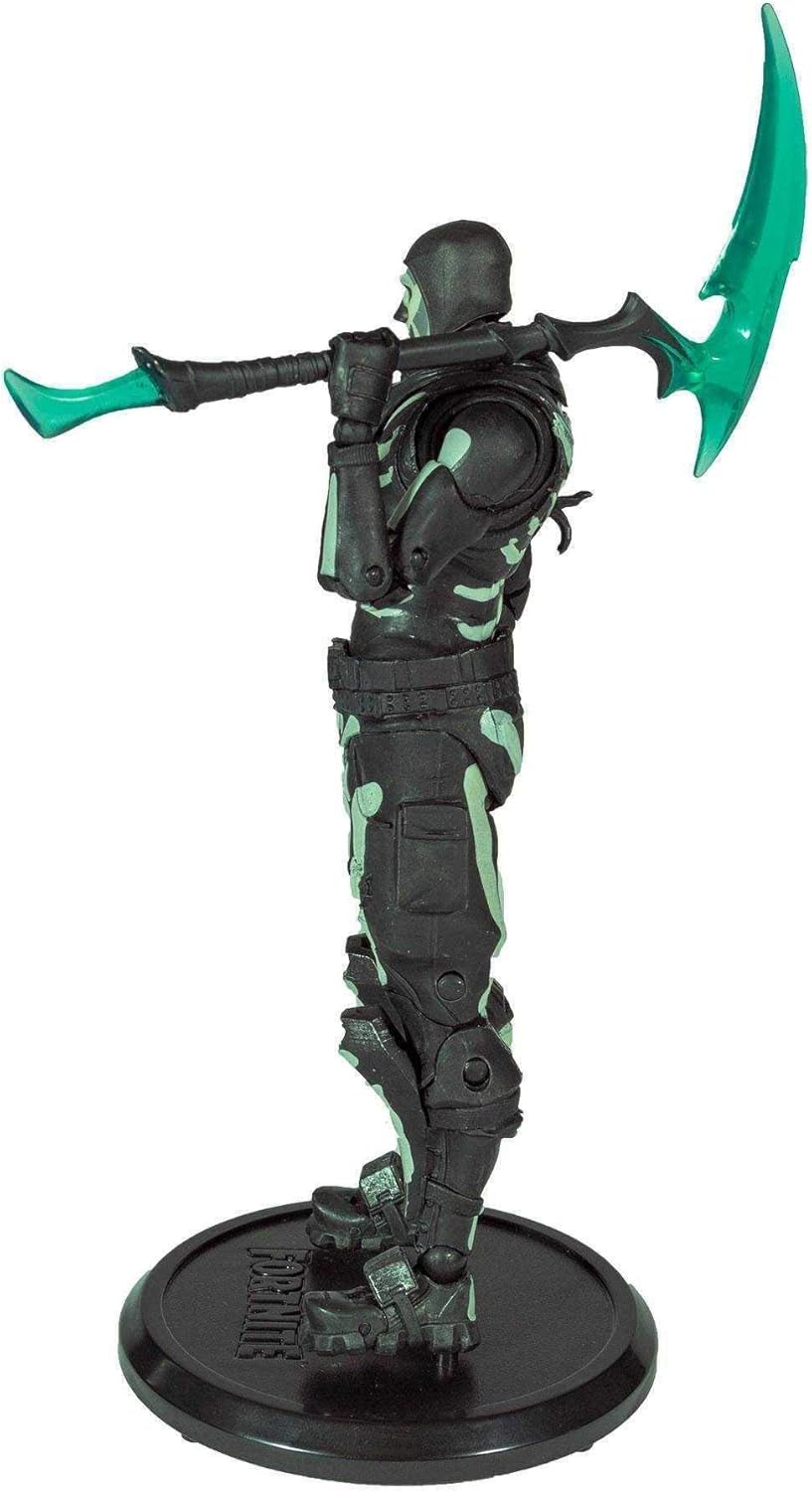 Fortnite Green Glow Skull Trooper McFarlane Toys