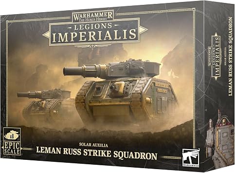 Warhammer Games Workshop Horus Heresy - Legions Imperalis Leman Russ Strike Squadron [Epic Scale]