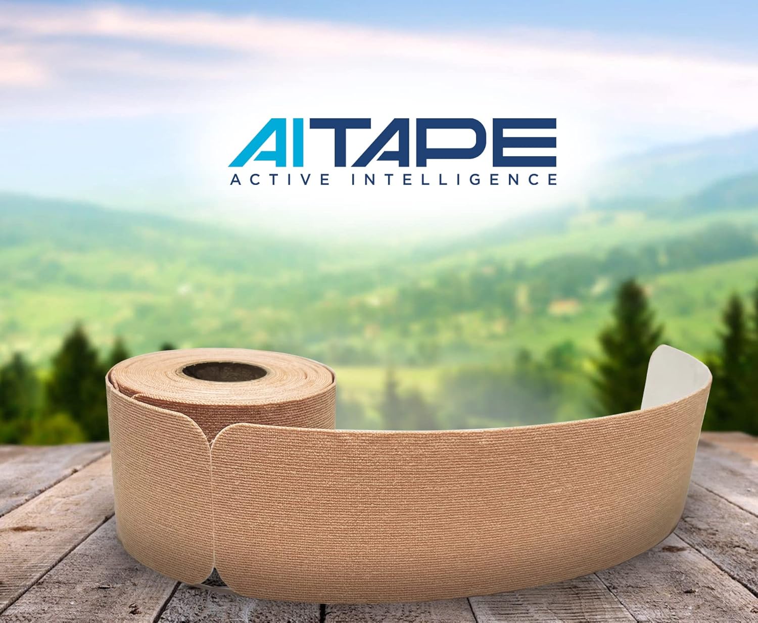 AI Tape Numbing + Pain Relief – 4% Lidocaine Kinesiology Tape Precut Strips | Elastic Sports Muscle Tape for Back, Shoulder, Knee & Recovery