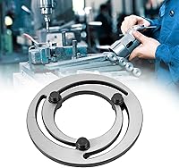 Vista 5 de Anillo de mandíbula suave de 8 pulgadas, anillo de mandíbula suave ajustable de 3 mandíbulas, herramienta de corte de torno CNC central para tornos