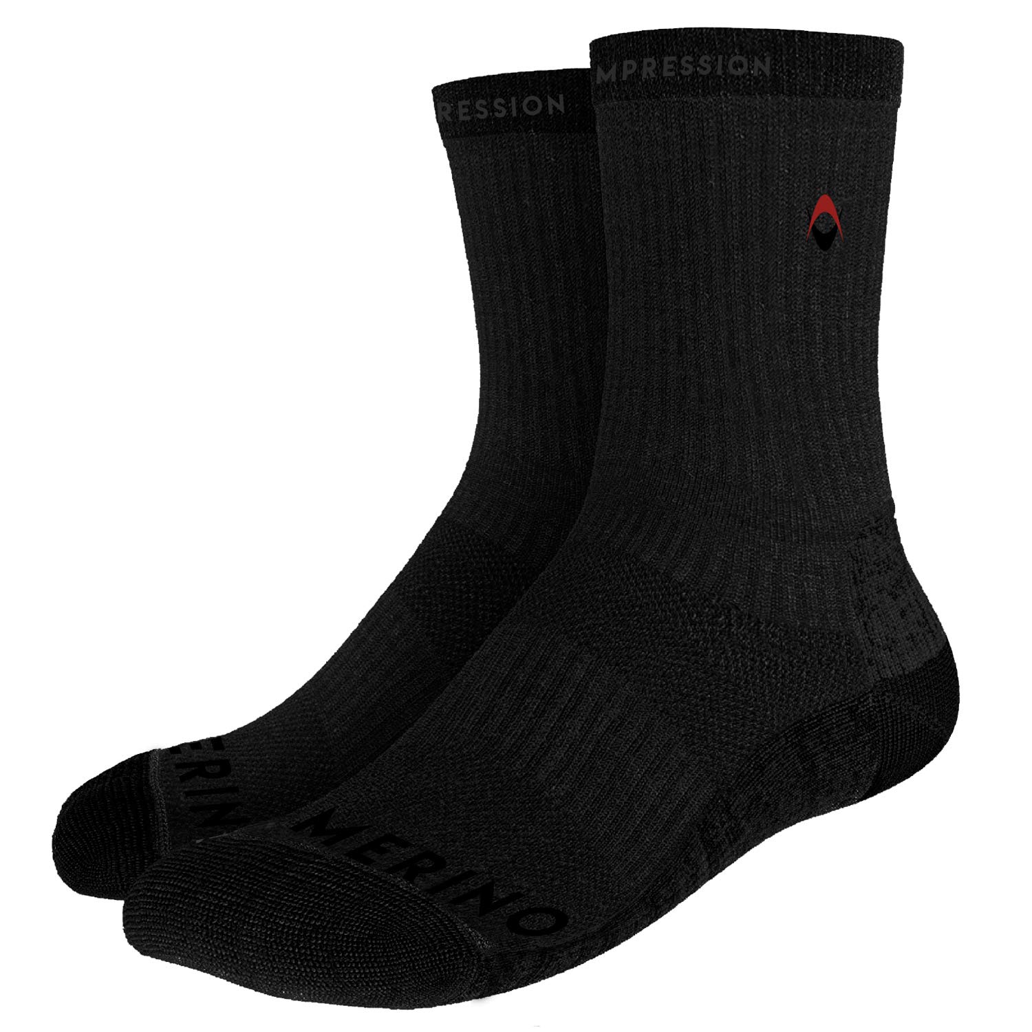 NV CompressionMerino Wool Winter Crew Compression Socks