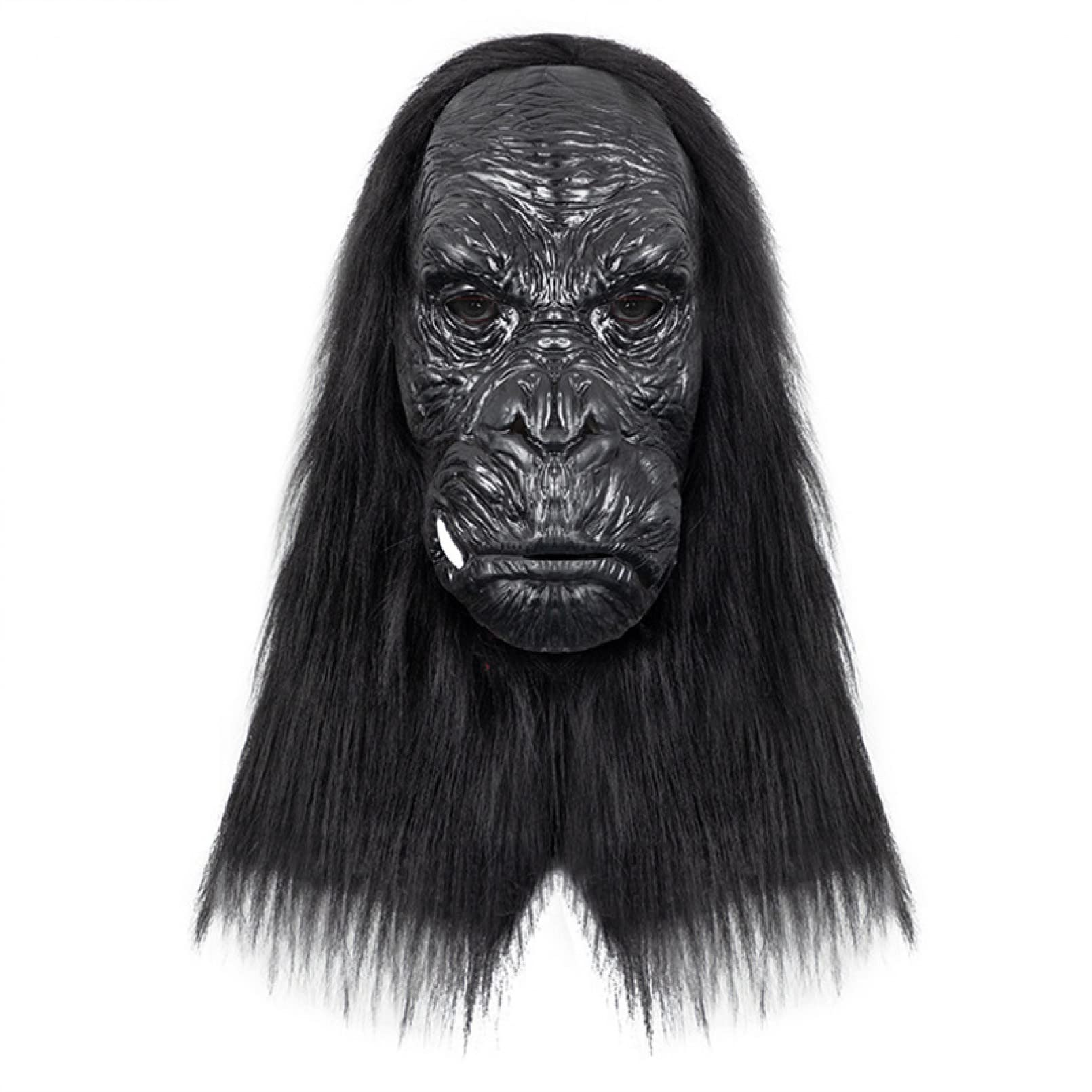Maska cosplay realistyczny goryl lateksowa maska małpa zabawna maska Halloween impreza cosplay rekwizyt maskarada