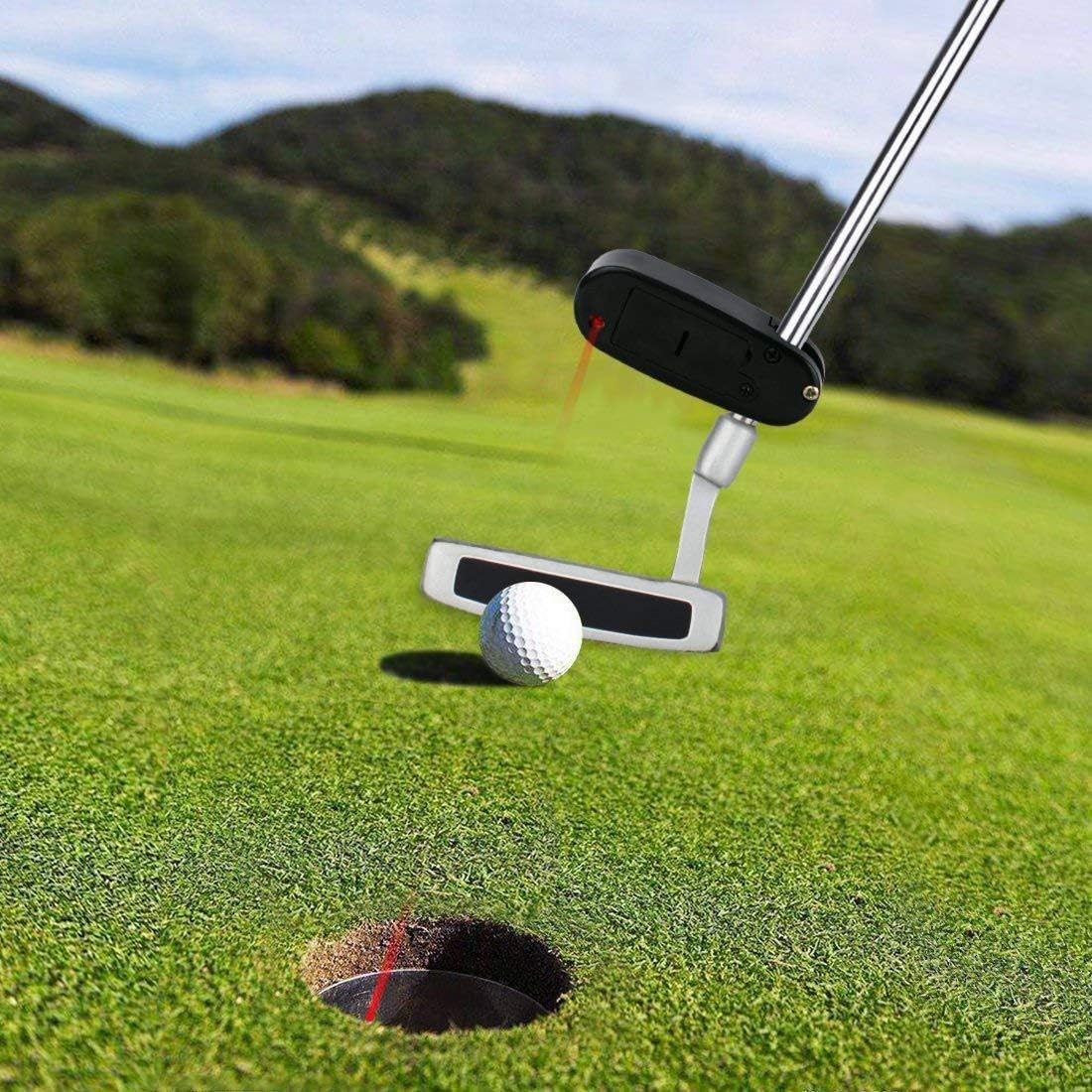 NC KDAFA Golf Putter Laser Sight,Golf Putter Laser Sight Training Aid Practice Aim Line Corrector Pointer Trainer Guide : Sports & Outdoors