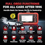 Launch CRP129X V3.0 2026 Elite OBD2 Scanner pour la voiture, FCA AutoAuth, 12 Reset Oil/EPB/SAS/TPMS/BMS/Throttle/DPF Reset/Injector Codage, outil de numérisation pour ABS/SRS/AT/Engine, mise à jour à vie de F-Ree