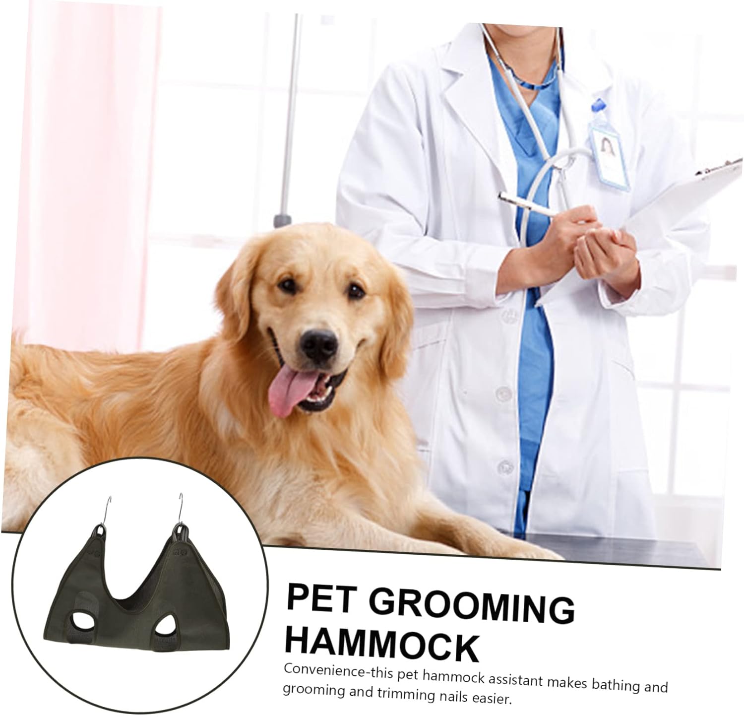 review SUPVOX 1pc Pet Grooming Hammock Cat Grooming Helper Pet Accessory Hammock Helper Dog Hammock Assistant Kitten Grooming Hammock Assistant for Dog Nail Clipping Pet Beauty Hammock